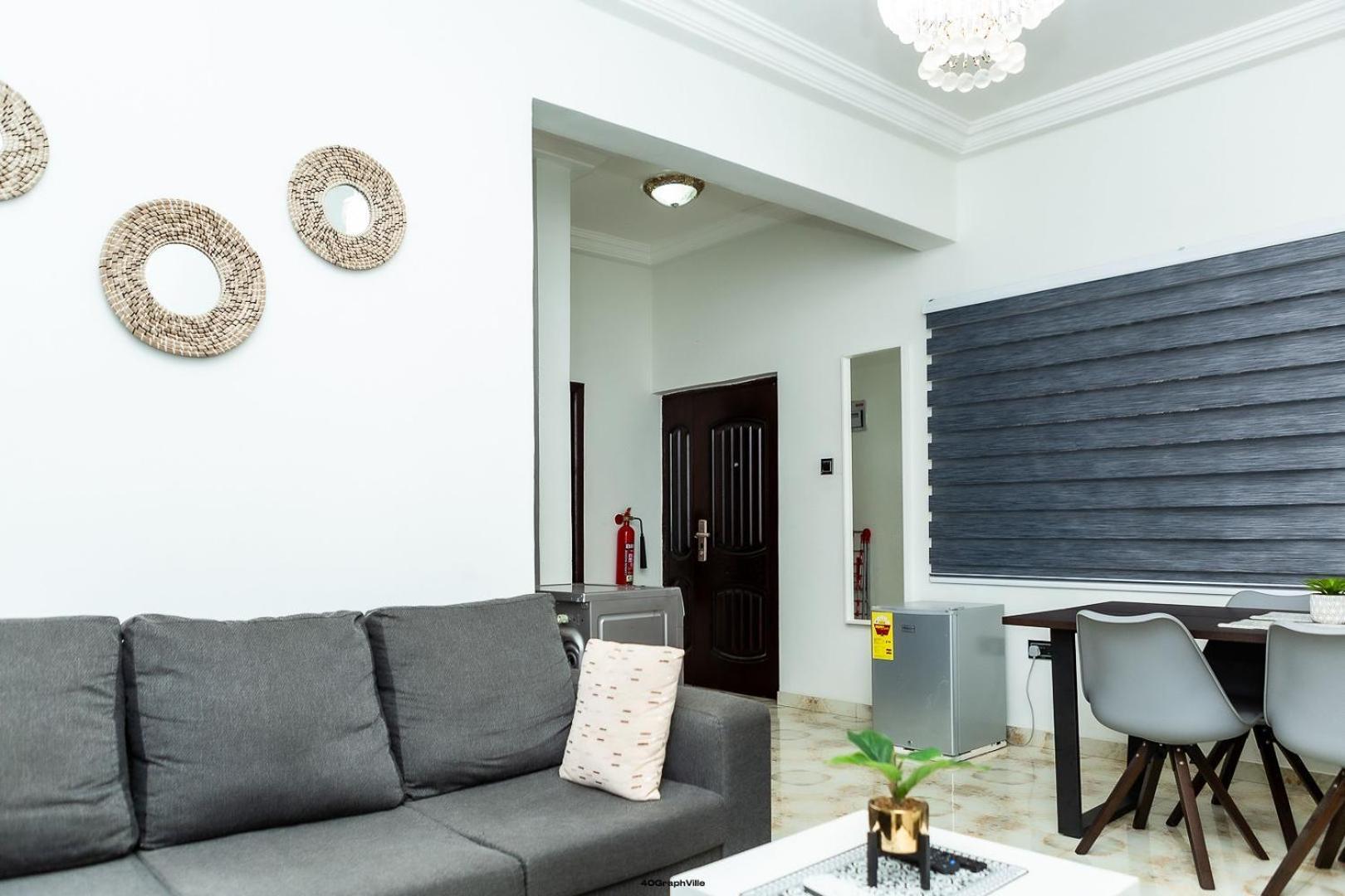 Stylish East Legon Apartment - Ac, Wi-Fi, Netflix Accra Exteriör bild