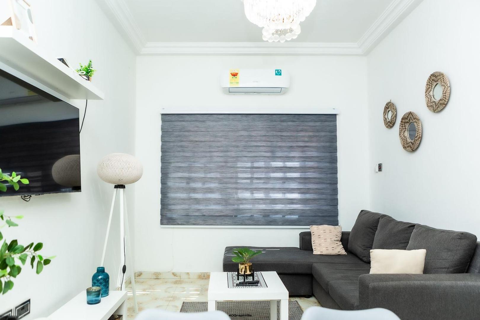 Stylish East Legon Apartment - Ac, Wi-Fi, Netflix Accra Exteriör bild